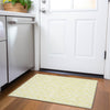 Piper Looms Mayfield Swirls AMF1056 Yellow Machine Washable Area Rug Scatter Lifestyle Image Feature