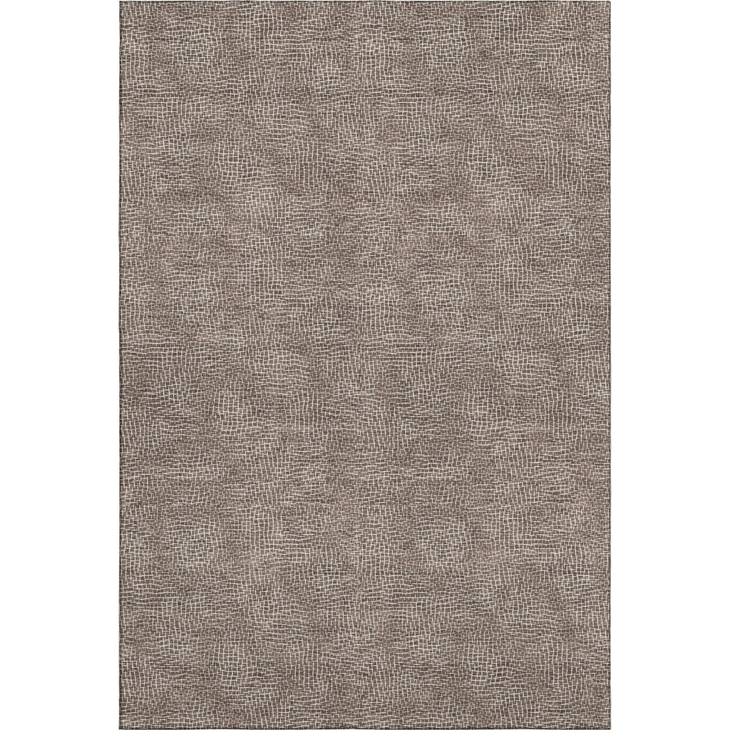 Piper Looms Mayfield Geometric AMF1057 Brown Machine Washable Area Rug main image