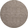 Piper Looms Mayfield Geometric AMF1057 Brown Machine Washable Area Rug Round Main Image