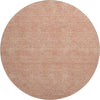 Piper Looms Mayfield Geometric AMF1057 Copper Machine Washable Area Rug Round Main Image