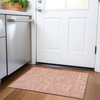 Piper Looms Mayfield Geometric AMF1057 Copper Machine Washable Area Rug Scatter Lifestyle Image Feature