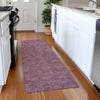 Piper Looms Mayfield Geometric AMF1057 Eggplant Machine Washable Area Rug Runner Lifestyle Image Feature