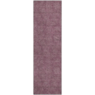 Piper Looms Mayfield Geometric AMF1057 Eggplant Machine Washable Area Rug Runner Main Image