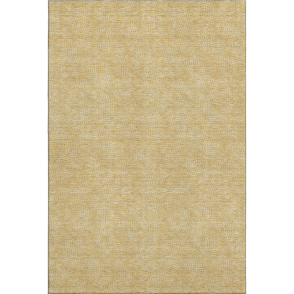 Piper Looms Mayfield Geometric AMF1057 Gold Machine Washable Area Rug main image