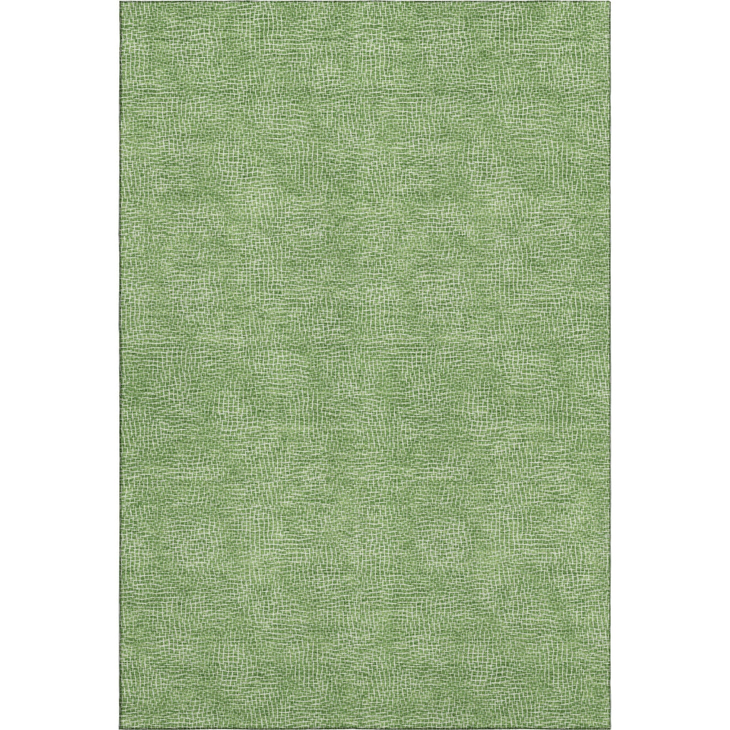 Piper Looms Mayfield Geometric AMF1057 Green Machine Washable Area Rug main image