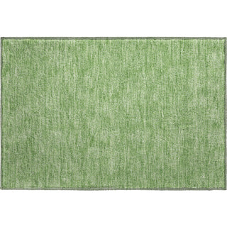 Piper Looms Mayfield Geometric AMF1057 Green Machine Washable Area Rug Scatter Main Image