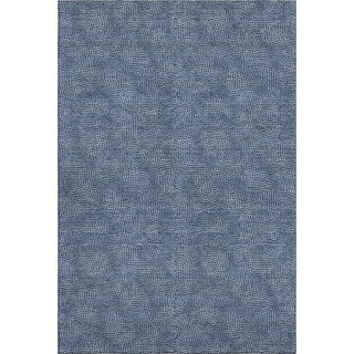 Piper Looms Mayfield Geometric AMF1057 Navy Machine Washable Area Rug main image
