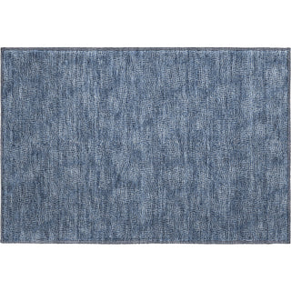 Piper Looms Mayfield Geometric AMF1057 Navy Machine Washable Area Rug Scatter Main Image