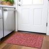 Piper Looms Mayfield Geometric AMF1057 Red Machine Washable Area Rug Scatter Lifestyle Image Feature