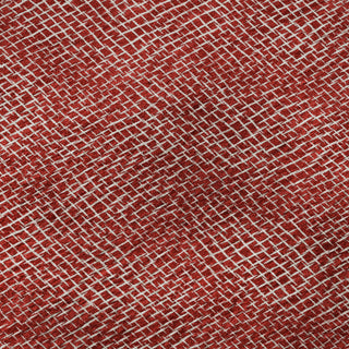 Piper Looms Mayfield Geometric AMF1057 Red Machine Washable Area Rug Swatch Image