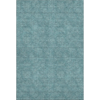 Piper Looms Mayfield Geometric AMF1057 Teal Machine Washable Area Rug main image