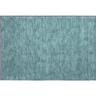 Piper Looms Mayfield Geometric AMF1057 Teal Machine Washable Area Rug Scatter Main Image