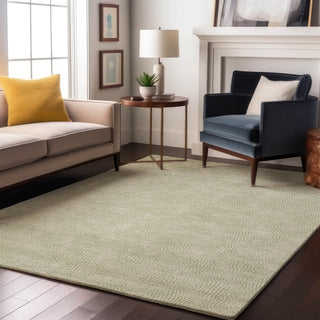 Piper Looms Mayfield Geometric AMF1058 Aloe Machine Washable Area Rug Lifestyle Image Feature