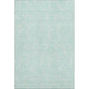 Piper Looms Mayfield Geometric AMF1058 Aqua Machine Washable Area Rug main image
