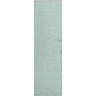 Piper Looms Mayfield Geometric AMF1058 Aqua Machine Washable Area Rug Runner Main Image