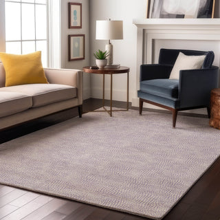Piper Looms Mayfield Geometric AMF1058 Lavender Machine Washable Area Rug Lifestyle Image Feature