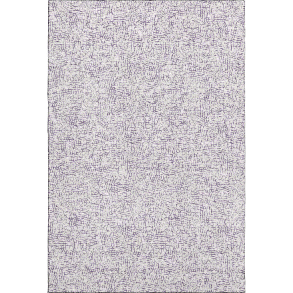 Piper Looms Mayfield Geometric AMF1058 Lavender Machine Washable Area Rug main image