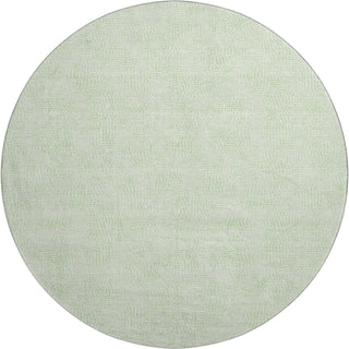 Piper Looms Mayfield Geometric AMF1058 Mint Machine Washable Area Rug Round Main Image