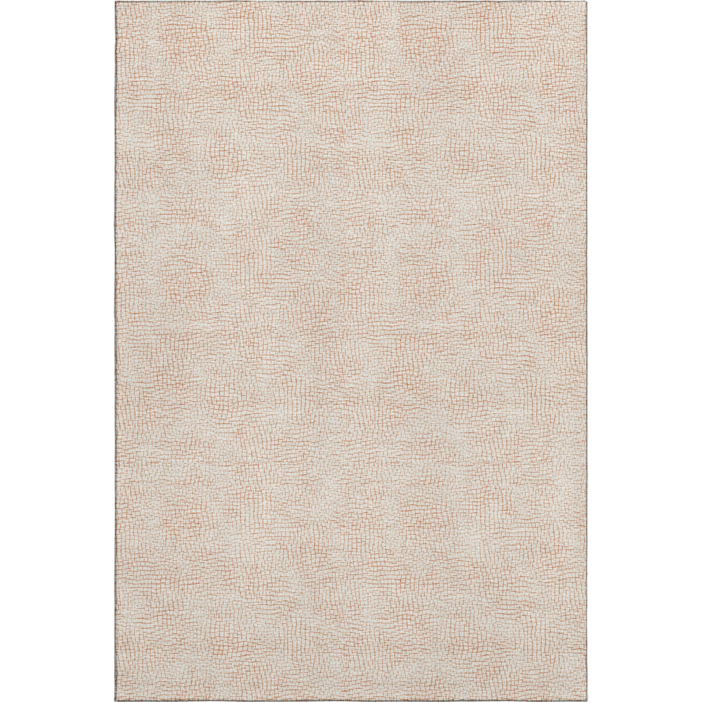 Piper Looms Mayfield Geometric AMF1058 Peach Machine Washable Area Rug main image