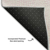 Piper Looms Mayfield Geometric AMF1058 Pink Machine Washable Area Rug Backing Image