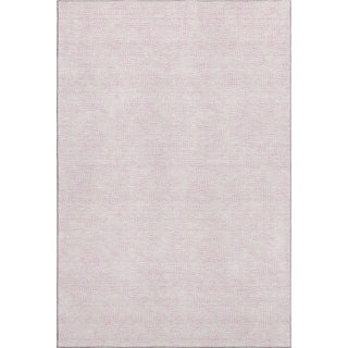 Piper Looms Mayfield Geometric AMF1058 Pink Machine Washable Area Rug main image
