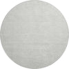 Piper Looms Mayfield Geometric AMF1058 Silver Machine Washable Area Rug Round Main Image