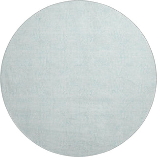 Piper Looms Mayfield Geometric AMF1058 Sky Machine Washable Area Rug Round Main Image