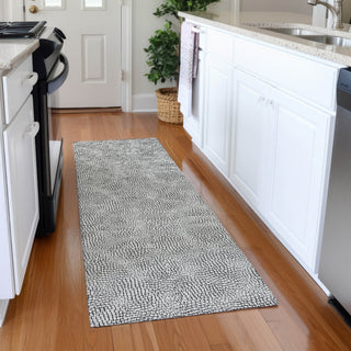 Piper Looms Mayfield Geometric AMF1058 White Machine Washable Area Rug Runner Lifestyle Image Feature