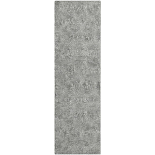 Piper Looms Mayfield Geometric AMF1058 White Machine Washable Area Rug Runner Main Image