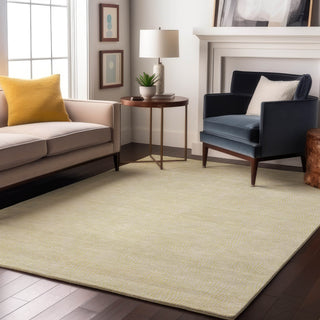 Piper Looms Mayfield Geometric AMF1058 Yellow Machine Washable Area Rug Lifestyle Image Feature