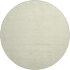 Piper Looms Mayfield Geometric AMF1058 Yellow Machine Washable Area Rug Round Main Image