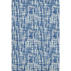 Piper Looms Mayfield Lines AMF1059 Blue Machine Washable Area Rug main image
