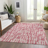 Piper Looms Mayfield Lines AMF1059 Blush Machine Washable Area Rug Lifestyle Image Feature
