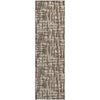 Piper Looms Mayfield Lines AMF1059 Brown Machine Washable Area Rug Runner Main Image