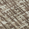Piper Looms Mayfield Lines AMF1059 Brown Machine Washable Area Rug Swatch Image