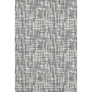 Piper Looms Mayfield Lines AMF1059 Gray Machine Washable Area Rug main image