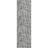 Piper Looms Mayfield Lines AMF1059 Gray Machine Washable Area Rug Runner Main Image