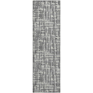 Piper Looms Mayfield Lines AMF1059 Gray Machine Washable Area Rug Runner Main Image