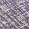 Piper Looms Mayfield Lines AMF1059 Purple Machine Washable Area Rug Swatch Image