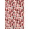 Piper Looms Mayfield Lines AMF1059 Red Machine Washable Area Rug main image