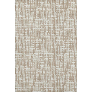 Piper Looms Mayfield Lines AMF1059 Tan Machine Washable Area Rug main image