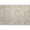 Piper Looms Mayfield Lines AMF1059 Tan Machine Washable Area Rug Scatter Main Image