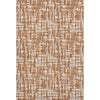 Piper Looms Mayfield Lines AMF1059 Terracotta Machine Washable Area Rug main image