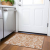 Piper Looms Mayfield Lines AMF1059 Terracotta Machine Washable Area Rug Scatter Lifestyle Image Feature