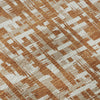 Piper Looms Mayfield Lines AMF1059 Terracotta Machine Washable Area Rug Swatch Image