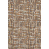 Piper Looms Mayfield Lines AMF1060 Chocolate Machine Washable Area Rug main image