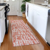 Piper Looms Mayfield Lines AMF1060 Coral Machine Washable Area Rug Runner Lifestyle Image Feature