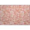 Piper Looms Mayfield Lines AMF1060 Coral Machine Washable Area Rug Scatter Main Image