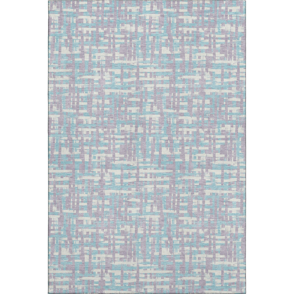 Piper Looms Mayfield Lines AMF1060 Lavender Machine Washable Area Rug main image