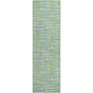 Piper Looms Mayfield Lines AMF1060 Mint Machine Washable Area Rug Runner Main Image